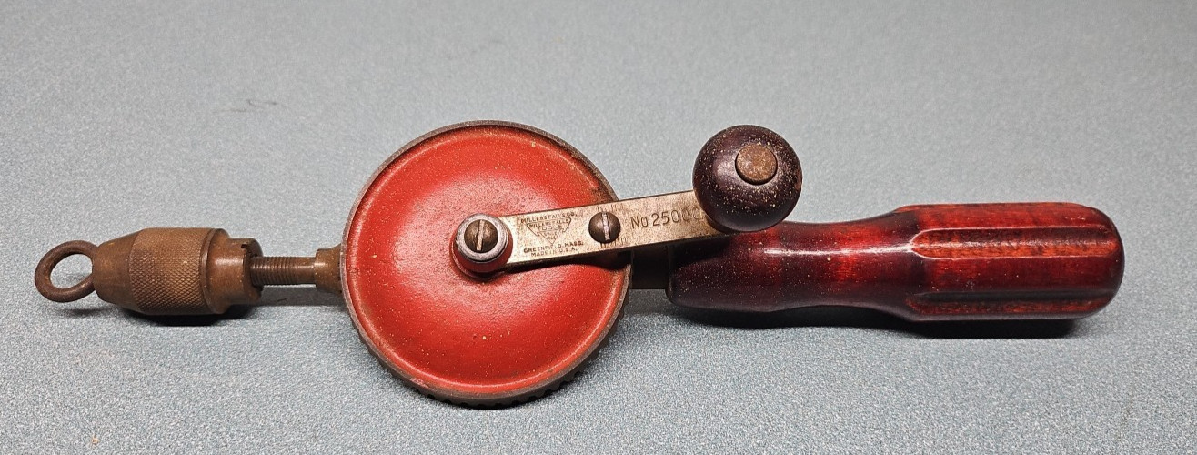 Millers Falls No. 25000 Hand Drill Vintage