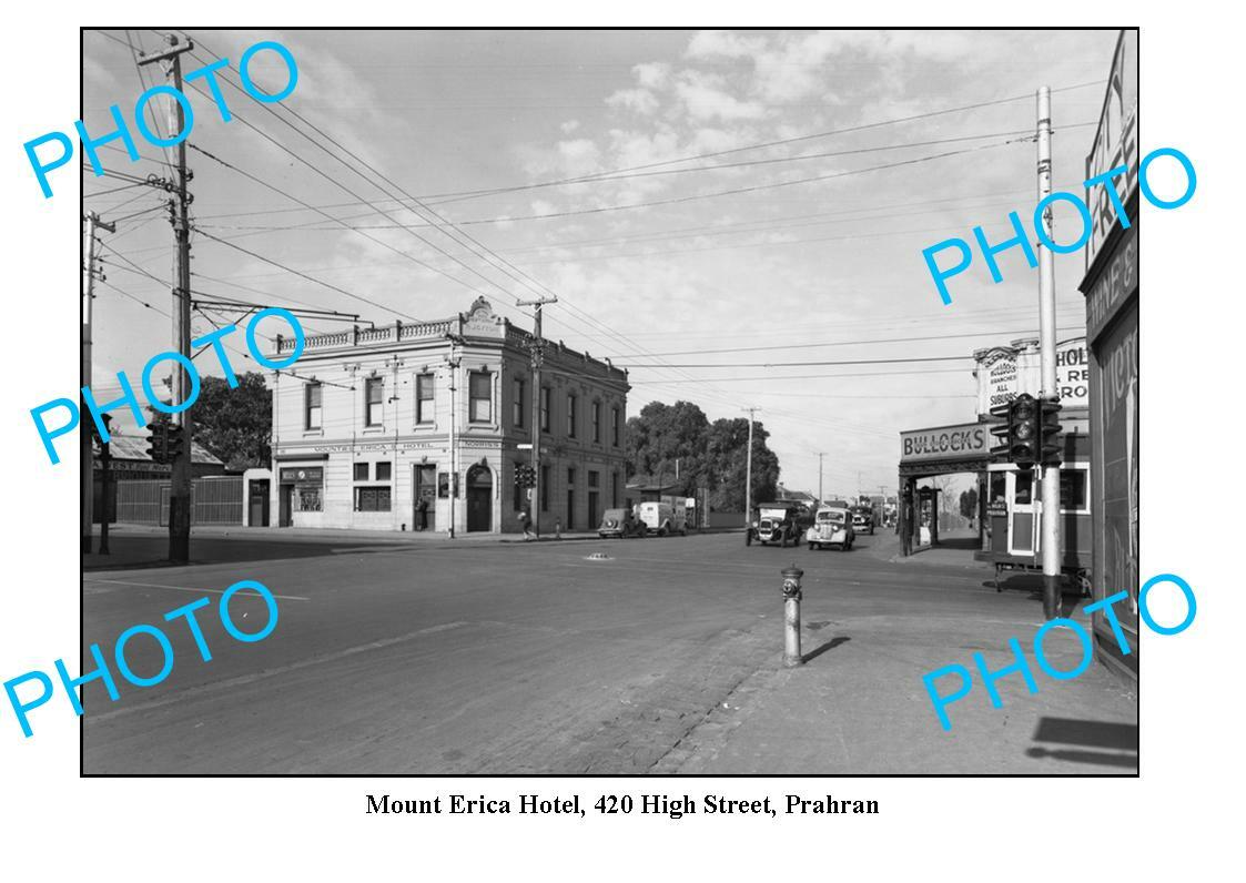6 x 4 PHOTO OF OLD MOUNT ERICA HOTEL PRAHRAN VICTORIA