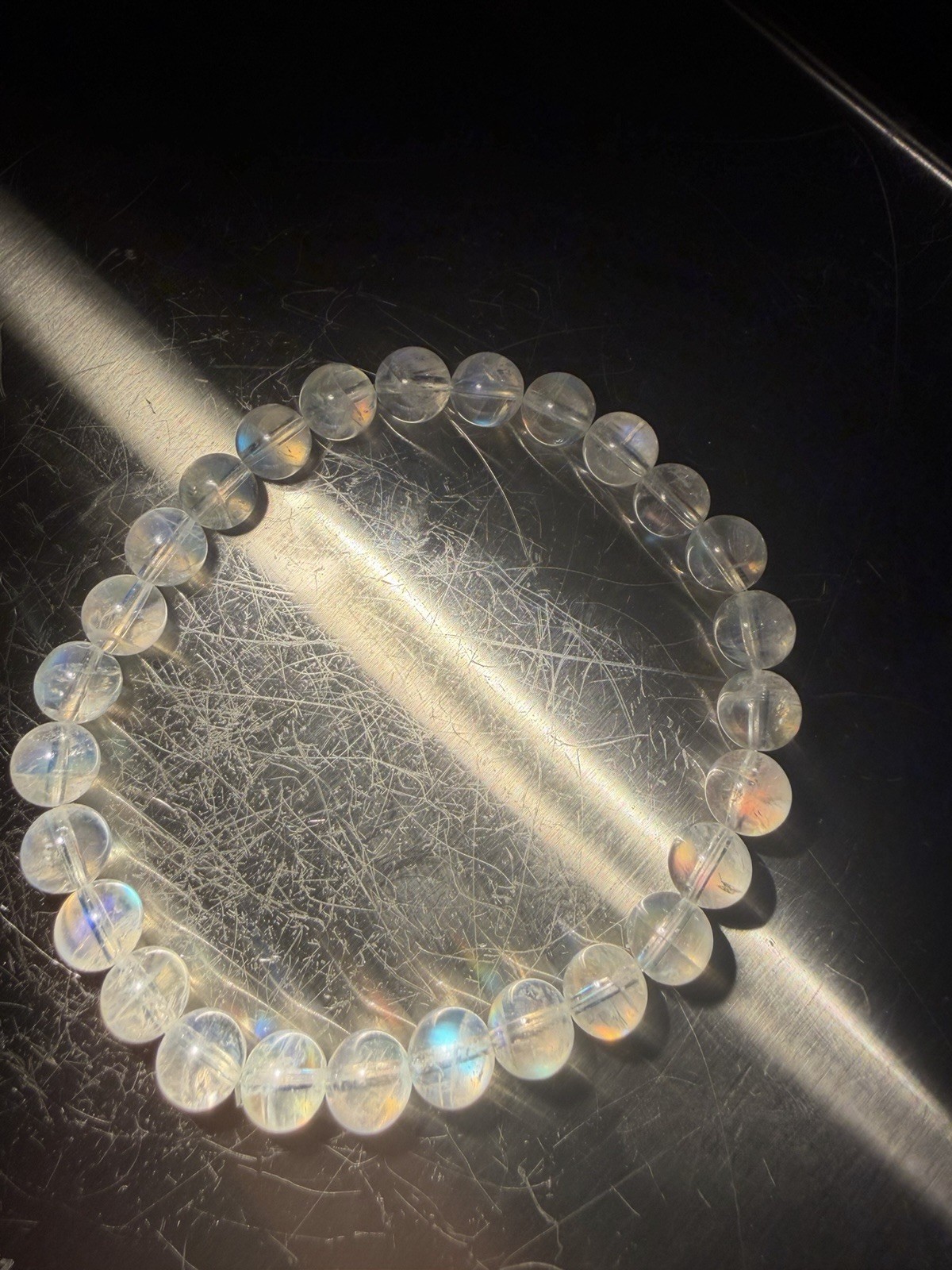 Authentic Gem Grade Malagasy Moonstone (Labradorite) Bracelet Authentic Gem Grade Malagasy Moonstone (Labradorite) Bracelet