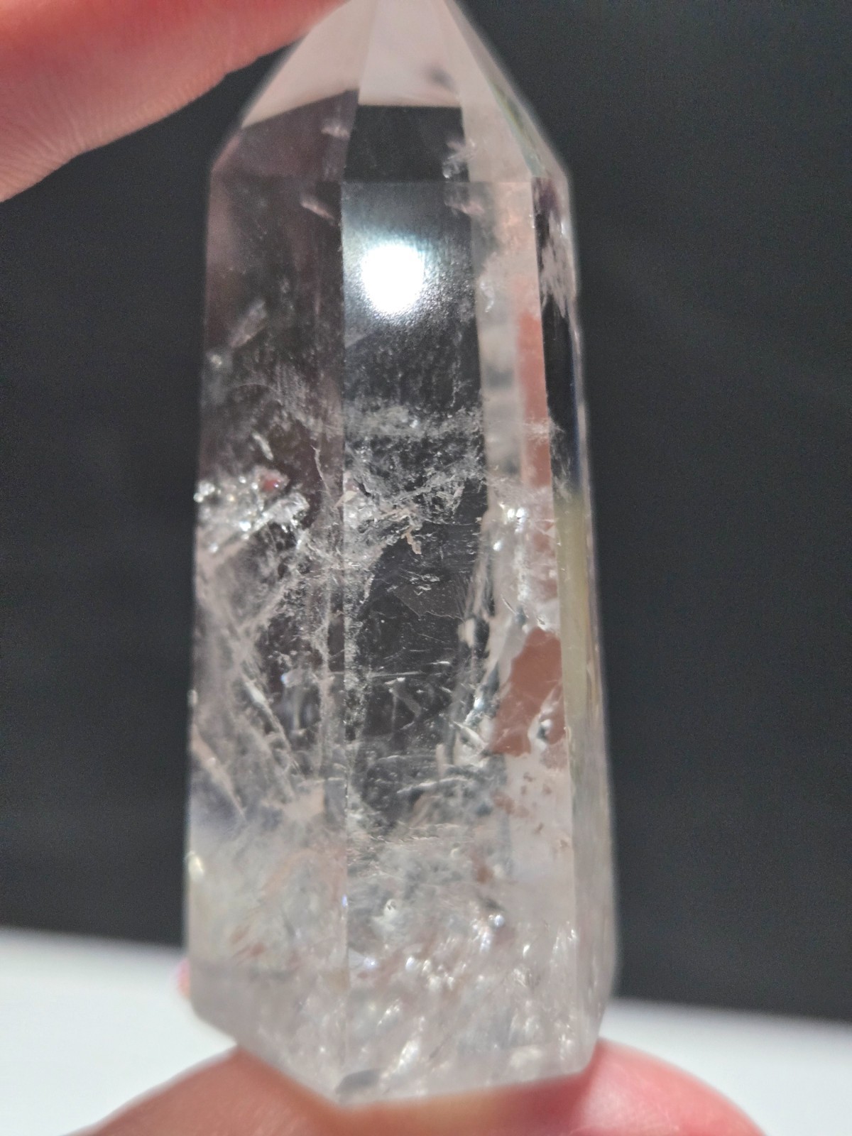 VERY HIGH QUALITY RARE Azeztulite 3- Towers & 3-spheres 