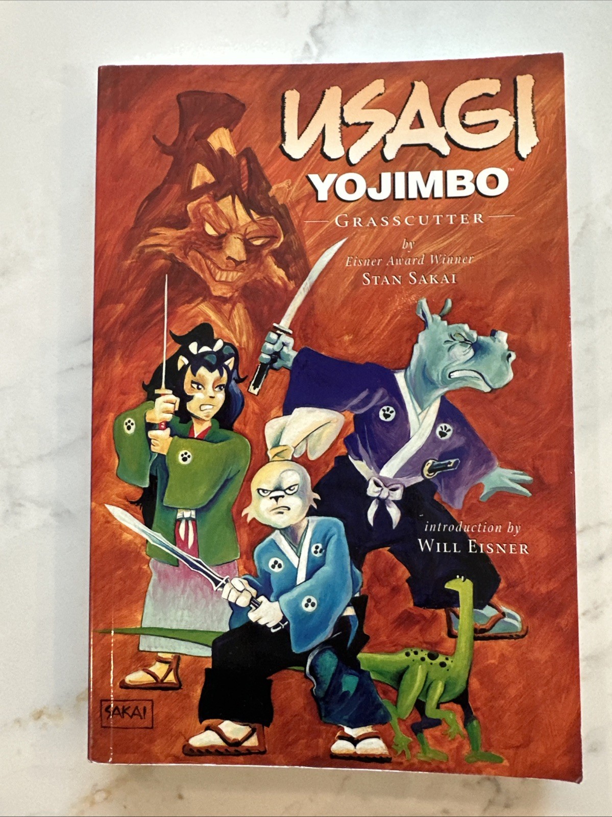 Usagi Yojimbo GRASSCUTTER Book 12 Stan Sakai Dark Horse Books First Edition 1999
