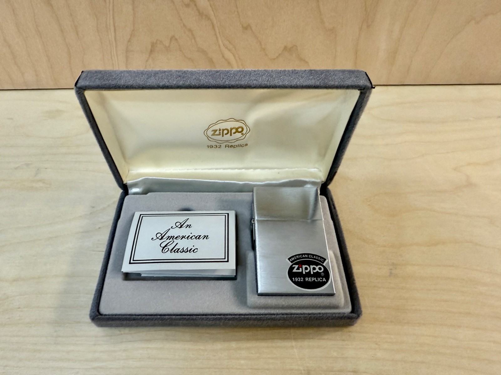 Vintage 1932 Original Replica - An American Classic Zippo Lighter