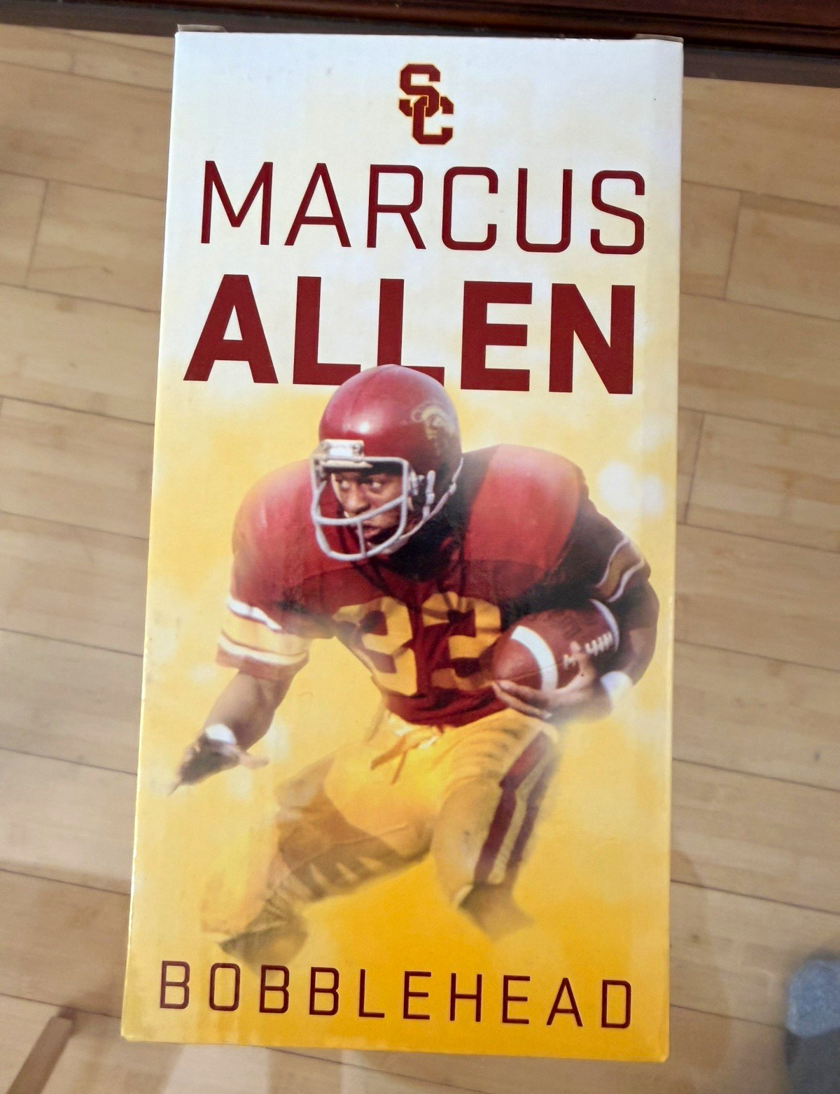 USC Trojans Marcus Allen Autographed Heisman Trophy Winner Bobblehead