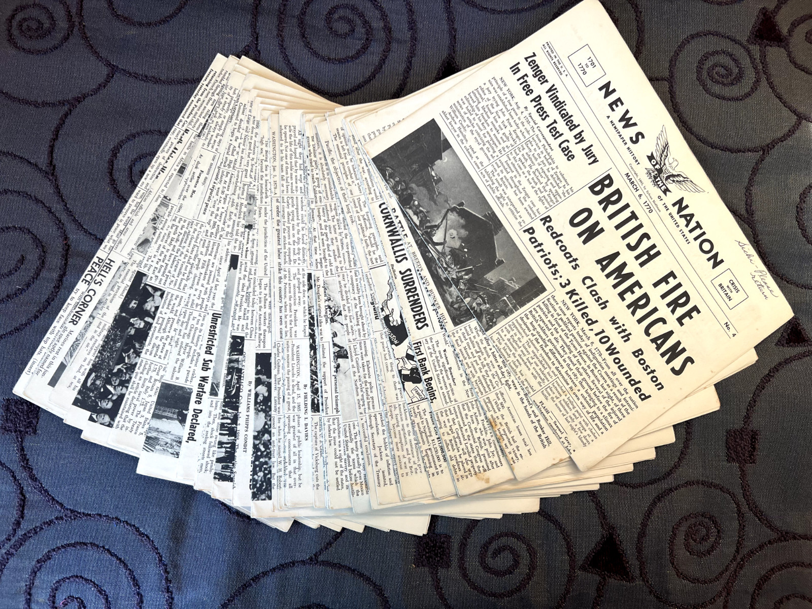 Folder-File For News of the Nation A Newspaper History of the USA Folder-File For News of the Nation A Newspaper History of the USA