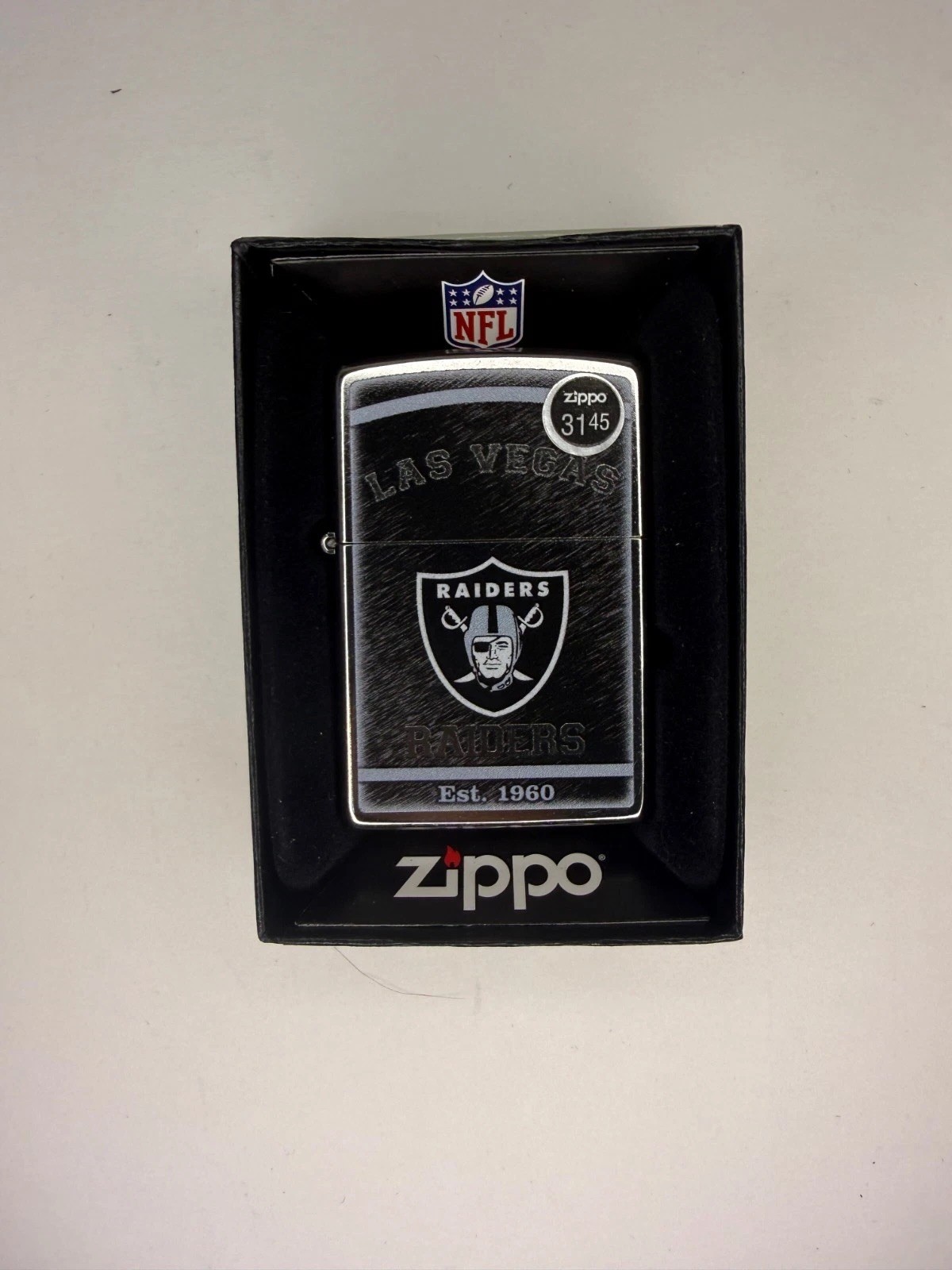 NFL LAS VEGAS RAIDERS ZIPPO LIGHTER 29956