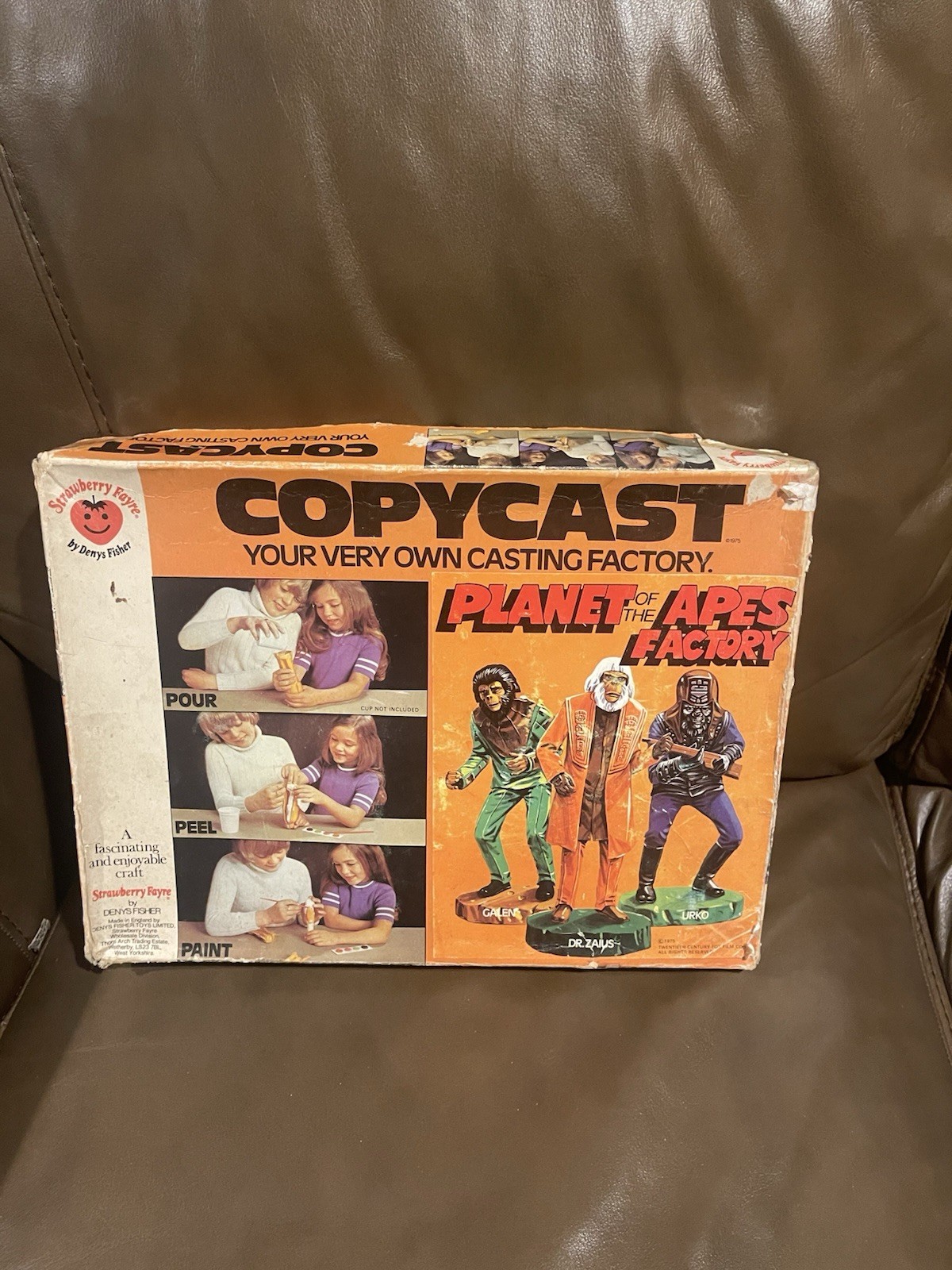 Planet of the Apes Copycast Factory Playset 1974–1975 wBox Strawberry Fayre UK