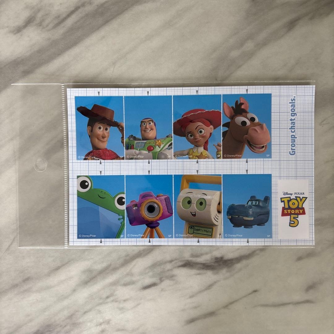 Pixar\'s World Exhibition Toy Story 5 Photo Booth Sticker
