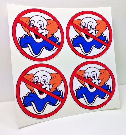 NO BOZOS Vintage Style DECALS, 2 Inch, 4 pack, Vinyl STICKERs, rat rod, racing NO BOZOS Vintage Style DECALS, 2 Inch, 4 pack, Vinyl STICKERs, rat rod, racing