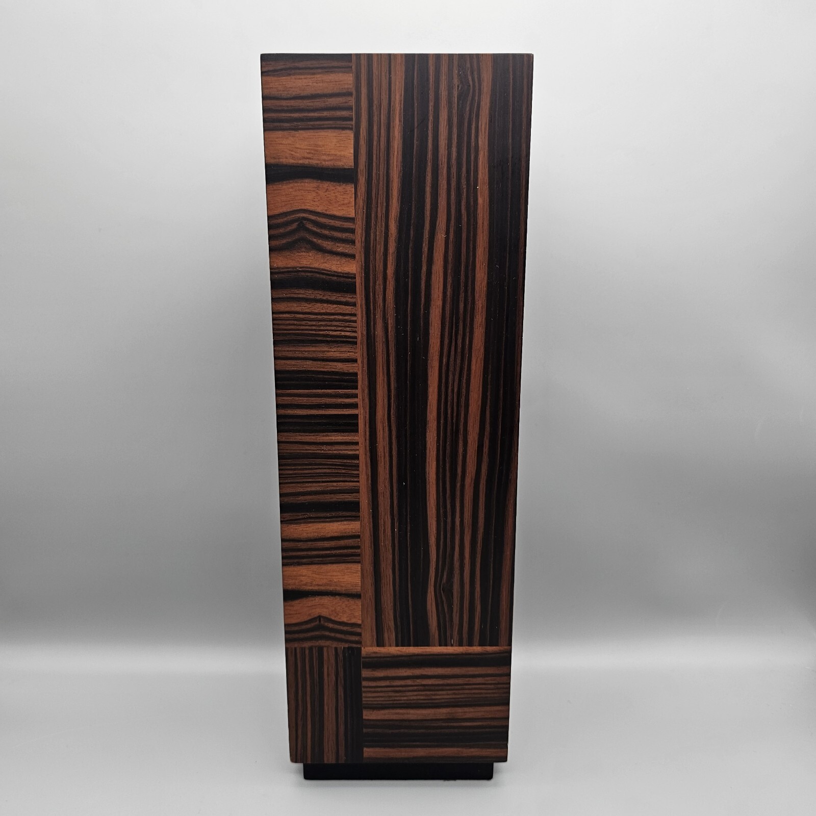 Burberry By David Linley Wood Vase With Glass Liner