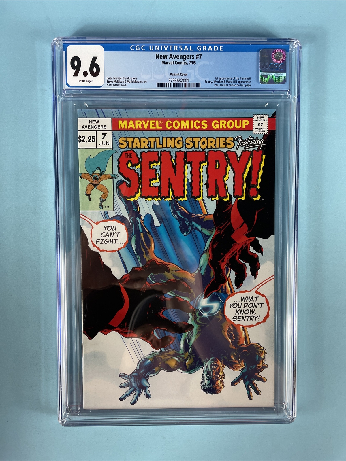 New Avengers #7 Variant CGC 9.6 2005