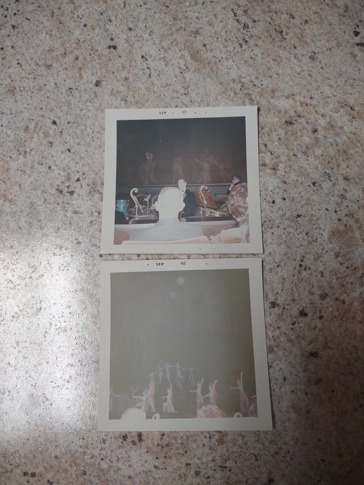 1960s ITALIAN SHOWGIRLS PERFORMING ON STAGE ORIGINAL Audience Photo 1965