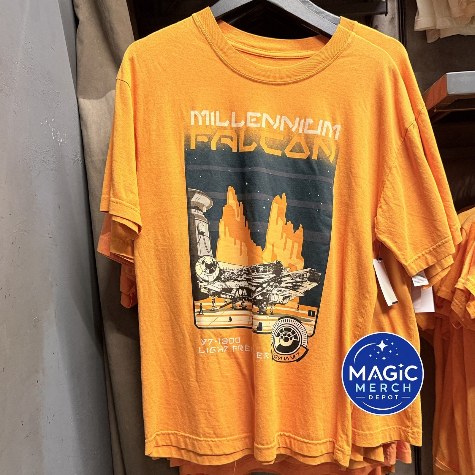 2026 Disney Parks Disneyland Star Wars Millennium Falcon T-Shirt All Sizes