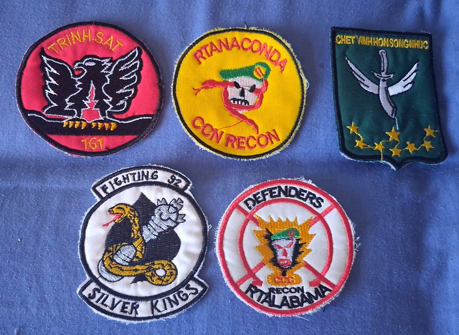 Job Lot Vietnam War Collector Patches Badges Bundle #1