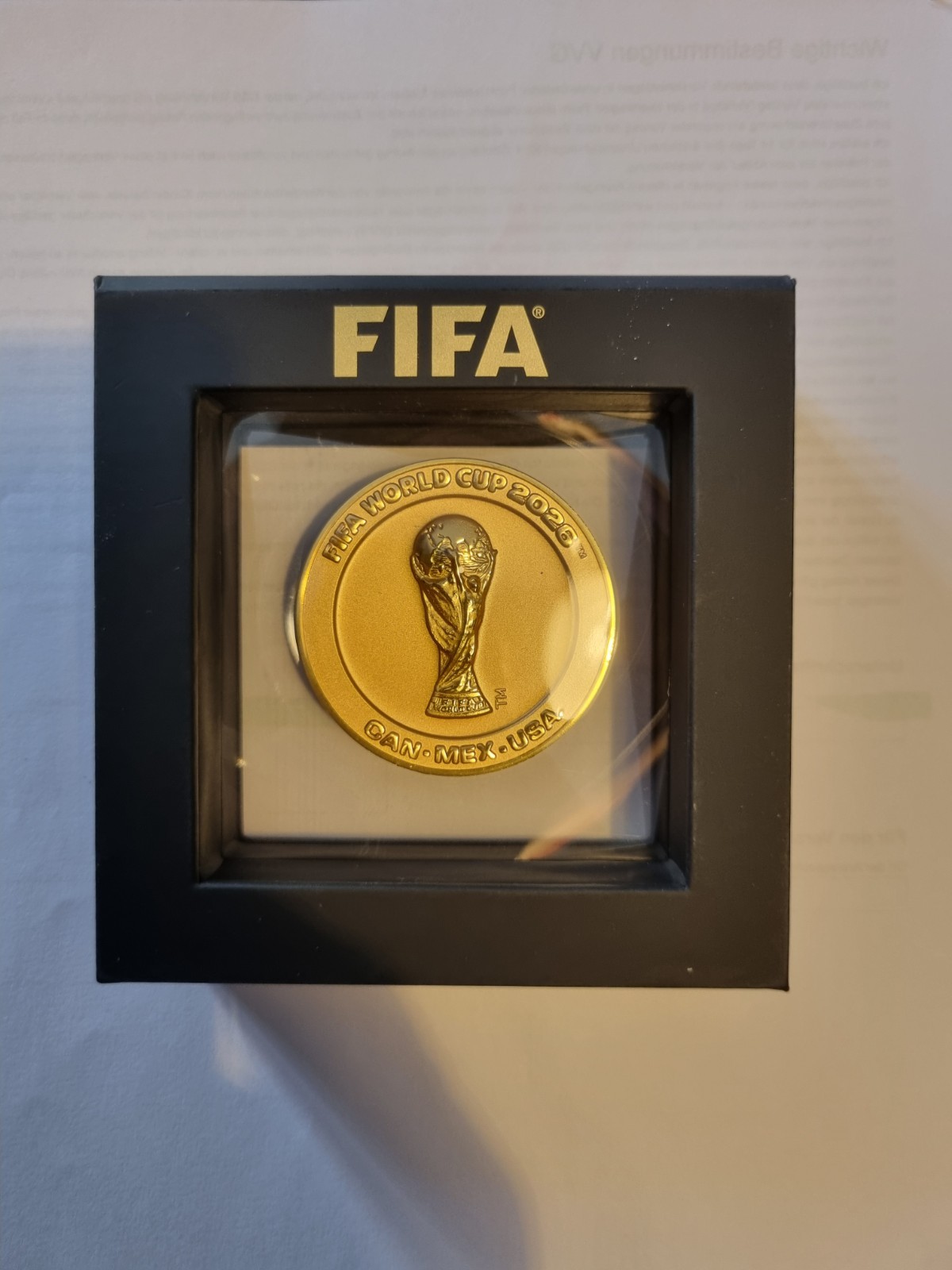 Original FIFA participant medal FIFA World Cup 2026 / participant medal