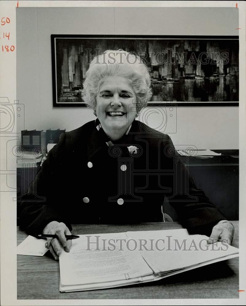 1973 Press Photo Mrs. Katherine Schoenberger sells C Lazy U Ranch, Granby, CO 1973 Press Photo Mrs. Katherine Schoenberger sells C Lazy U Ranch, Granby, CO