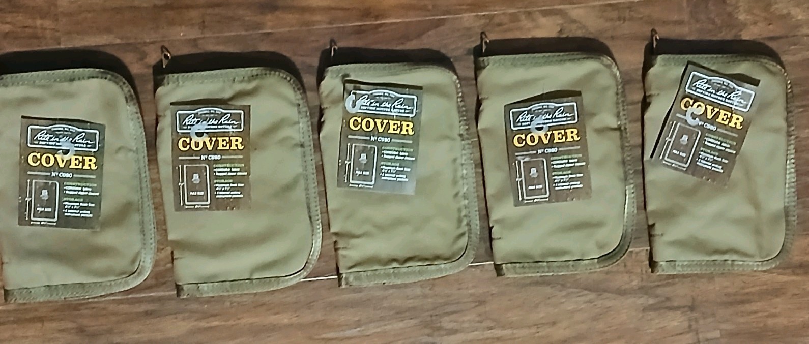 Lot of 5 Rite in the Rain C980 Tan CORDURA Tactical Notebook Covers NWT 5x8 Lot of 5 Rite in the Rain C980 Tan CORDURA Tactical Notebook Covers NWT 5x8
