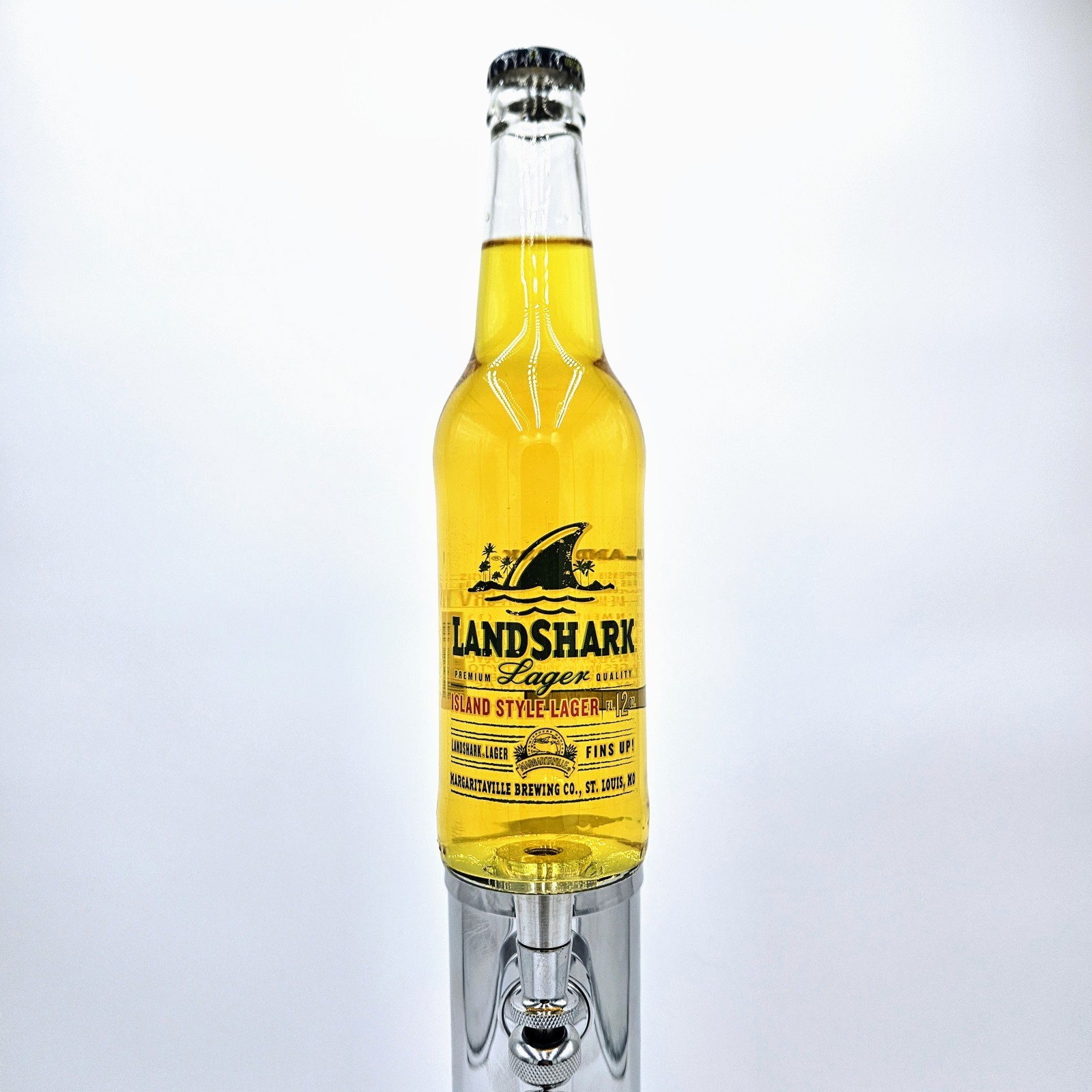 Landshark Lager beer tap handle Kegerator Wedding Mancave Gift Isle Bar Draft 
