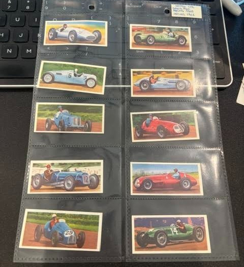 1962 PETPRO GRAND PRIX RACING CARS-FORMULA 1 #1-10 NM (A)