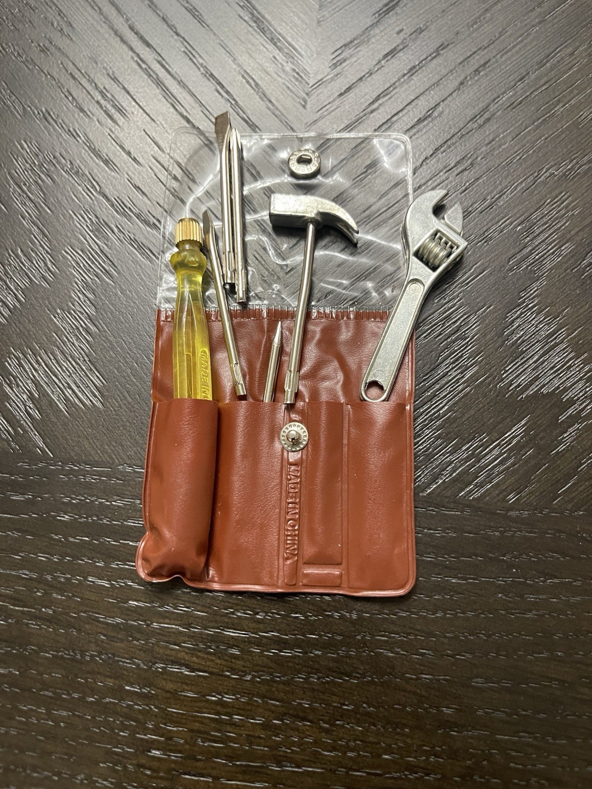 Vintage Tools 7 in 1 Miniature Tool Set Hong Kong 