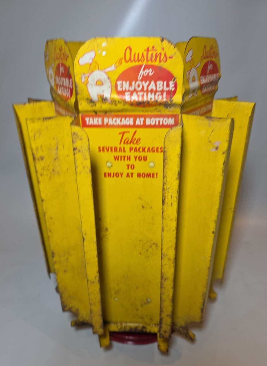 Antique Austin Biscuit Bakery Old Counter Genreal Store Display Baltimore Boston