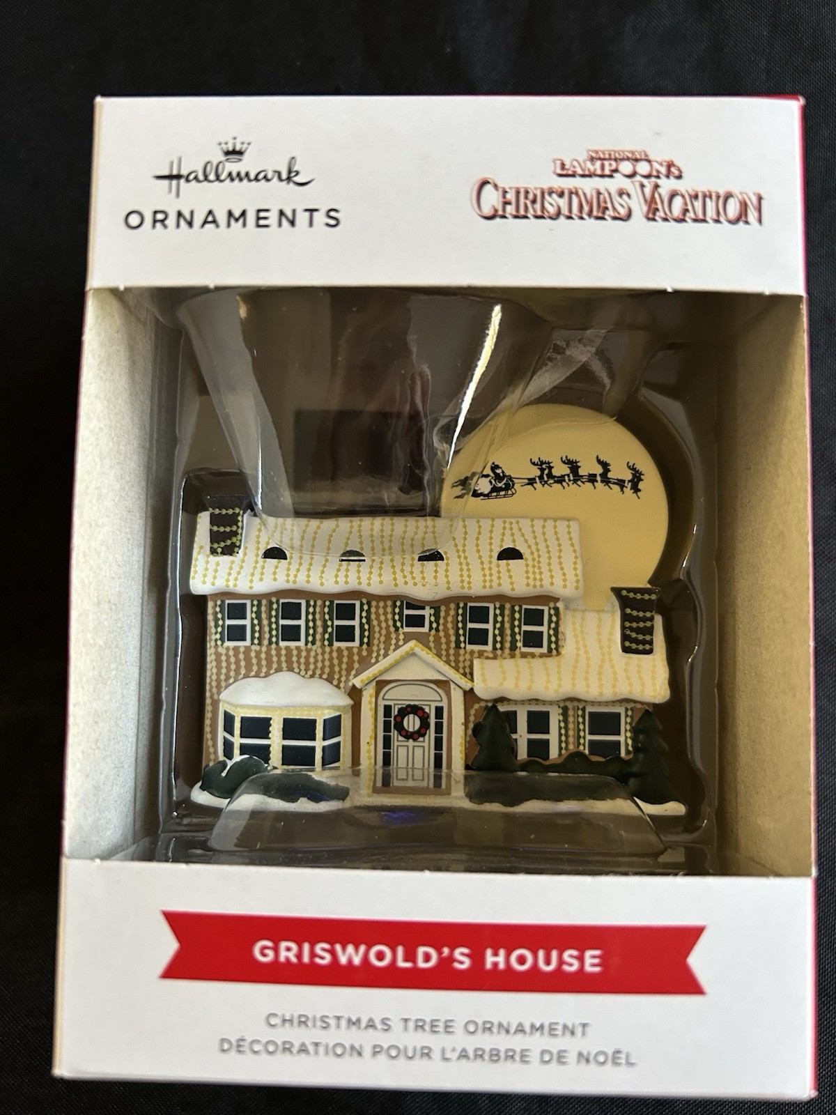 NEW 2022 Hallmark GRISWOLD’S HOUSE Nat Lampoon Christmas Vacation Ornament Gift