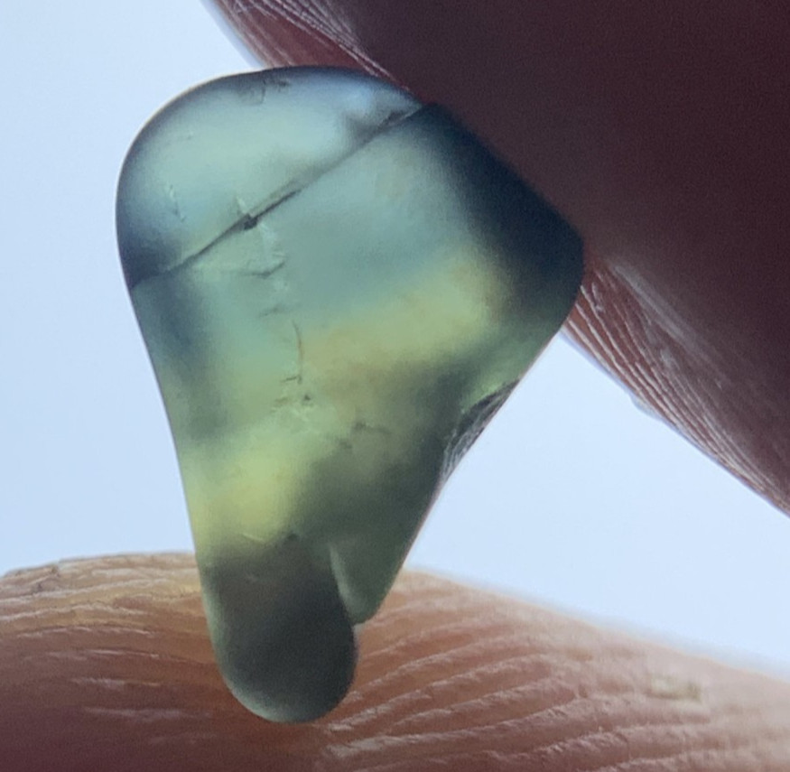 1.90 Ct Natural Teal Sapphire Madagascar — Greenish Blue | 9×6×4 mm | Untreated