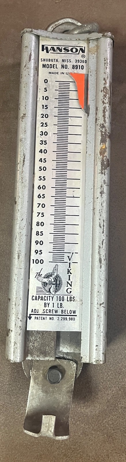 Vintage Hanson Hanging Scale \