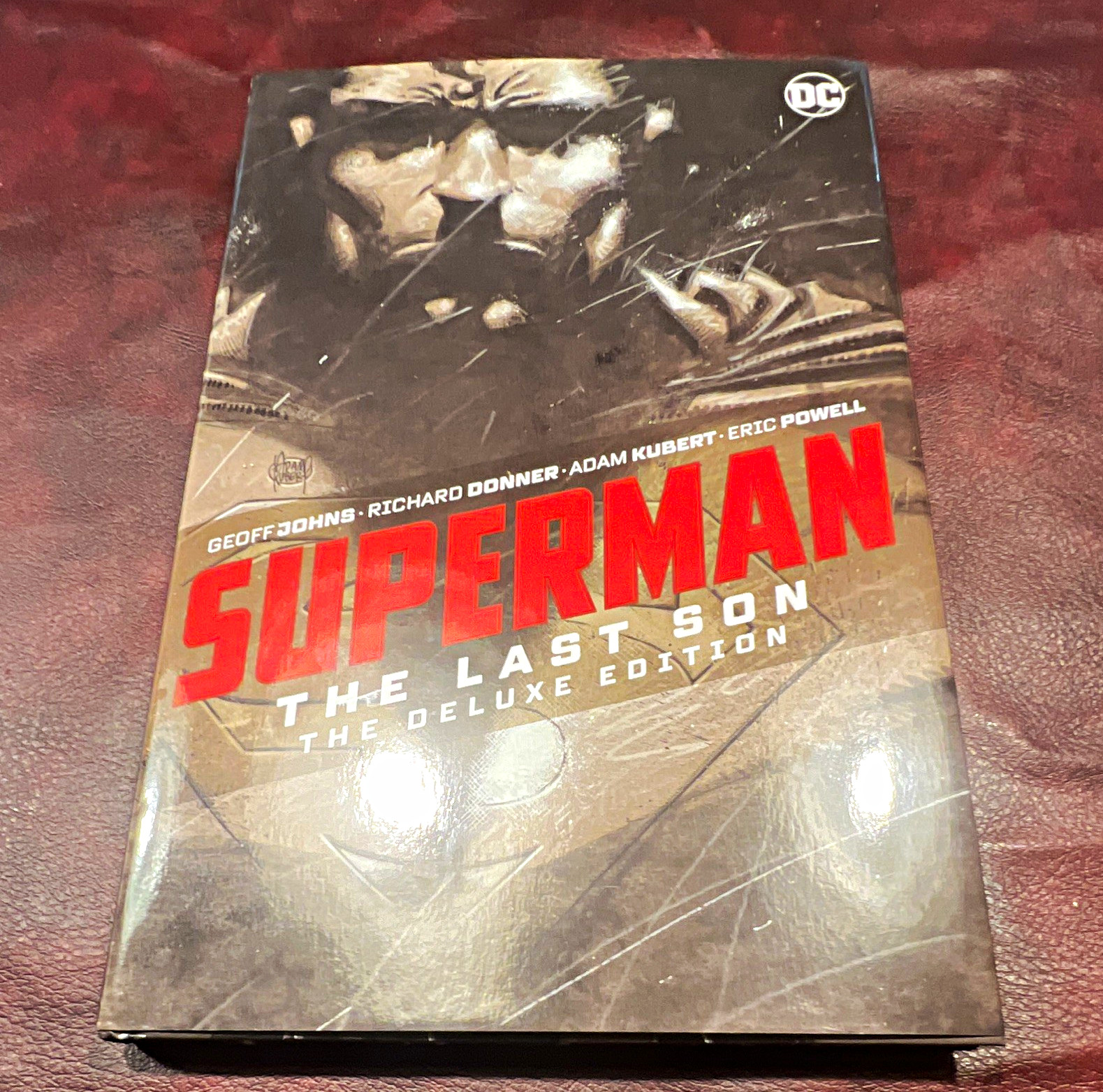 Superman: The Last Son Deluxe Edition Hardcover Graphic Novel DC Comics Johns