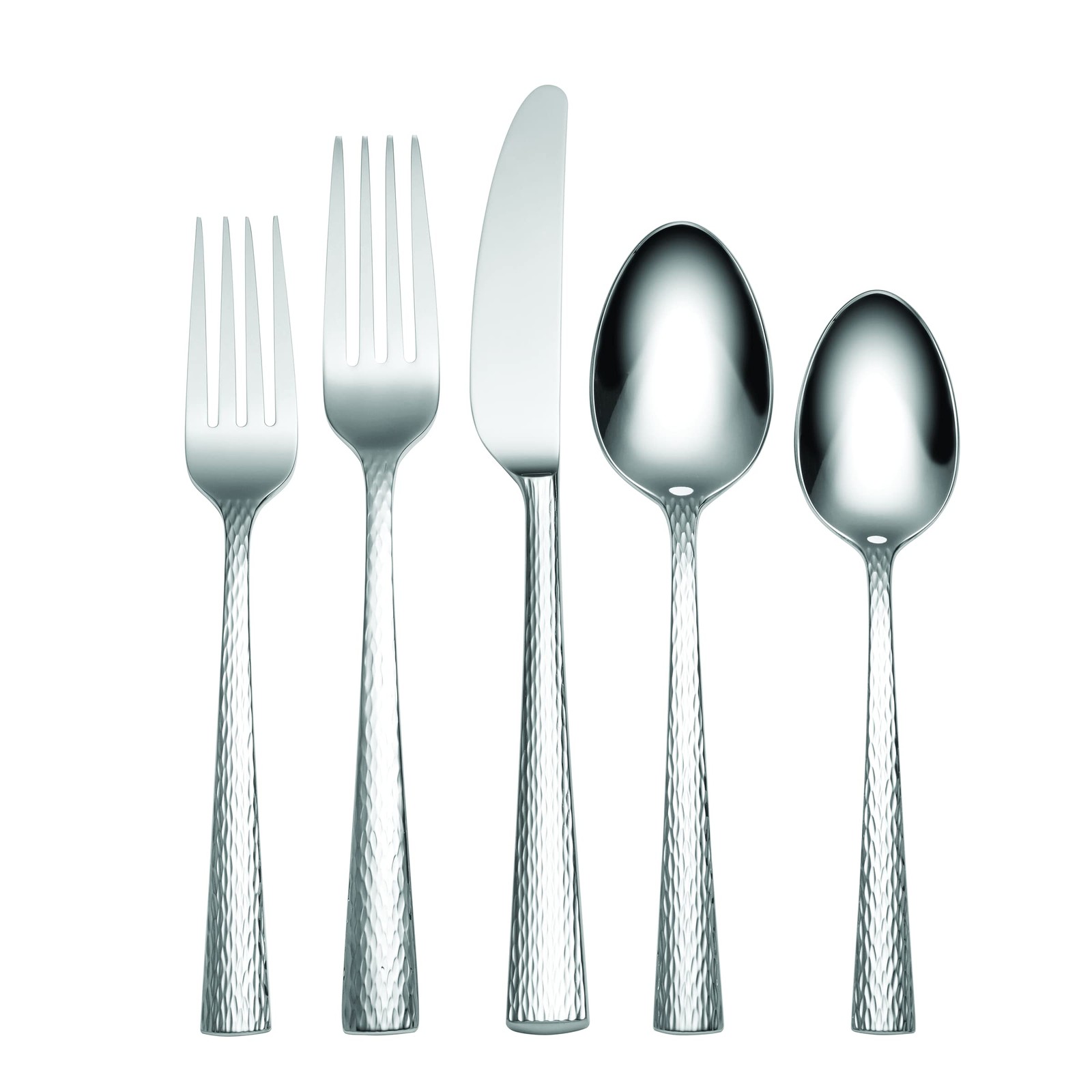Lenox Gladstone 65-Pc Set, 9.35 LB, Metallic, Silver