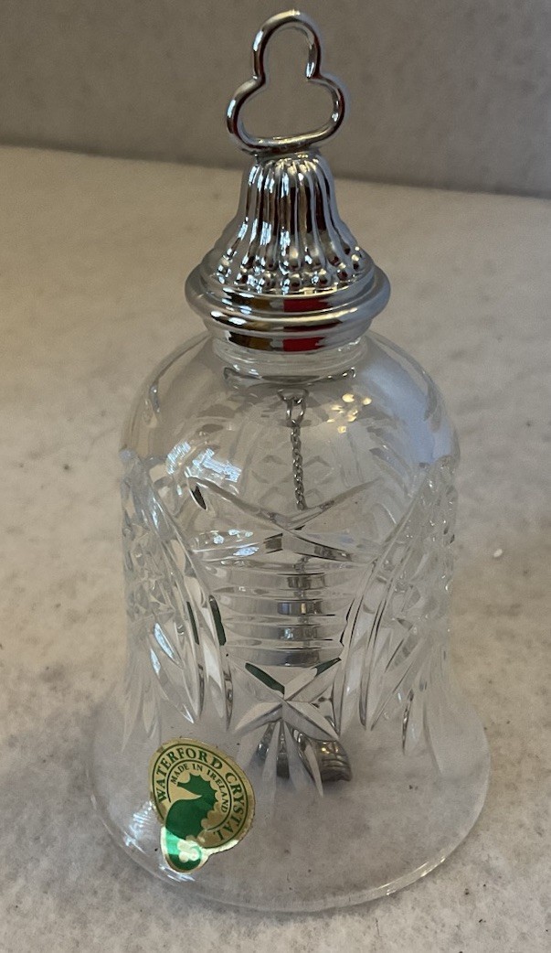 Waterford Crystal Bell 12 Days of Christmas Collection Partridge in a Pear Tree