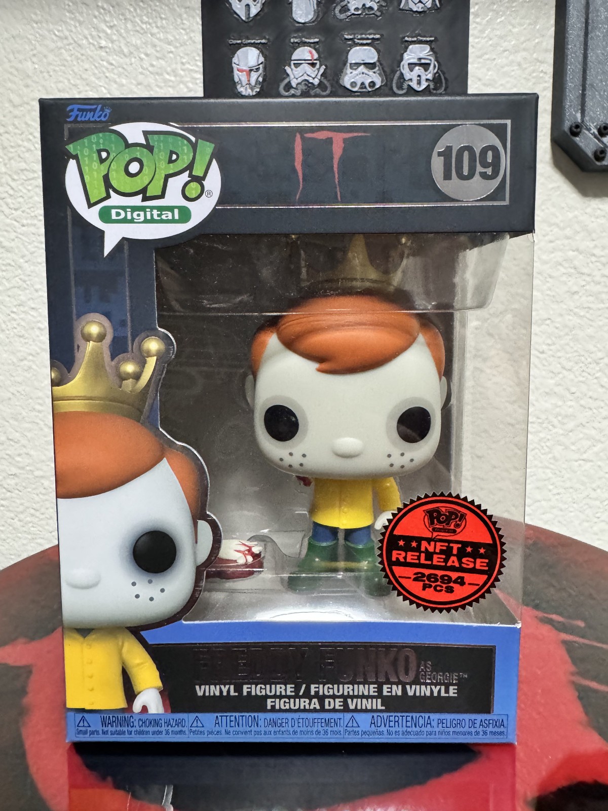 Funko Pop Digital - IT - Freddy Funko as Georgie #109 - ROYALITY LE 2694 Droppp