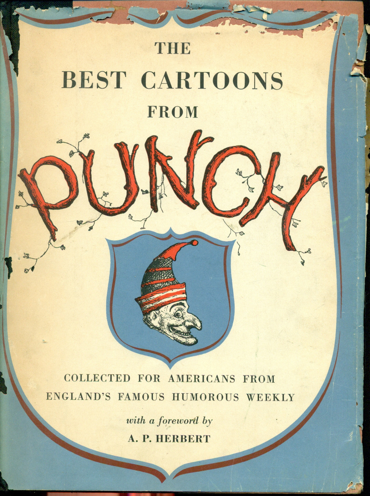 THE BEST CARTOONS FROM PUNCH humorous cartoons (1952) Simon & Schuster HC 1st