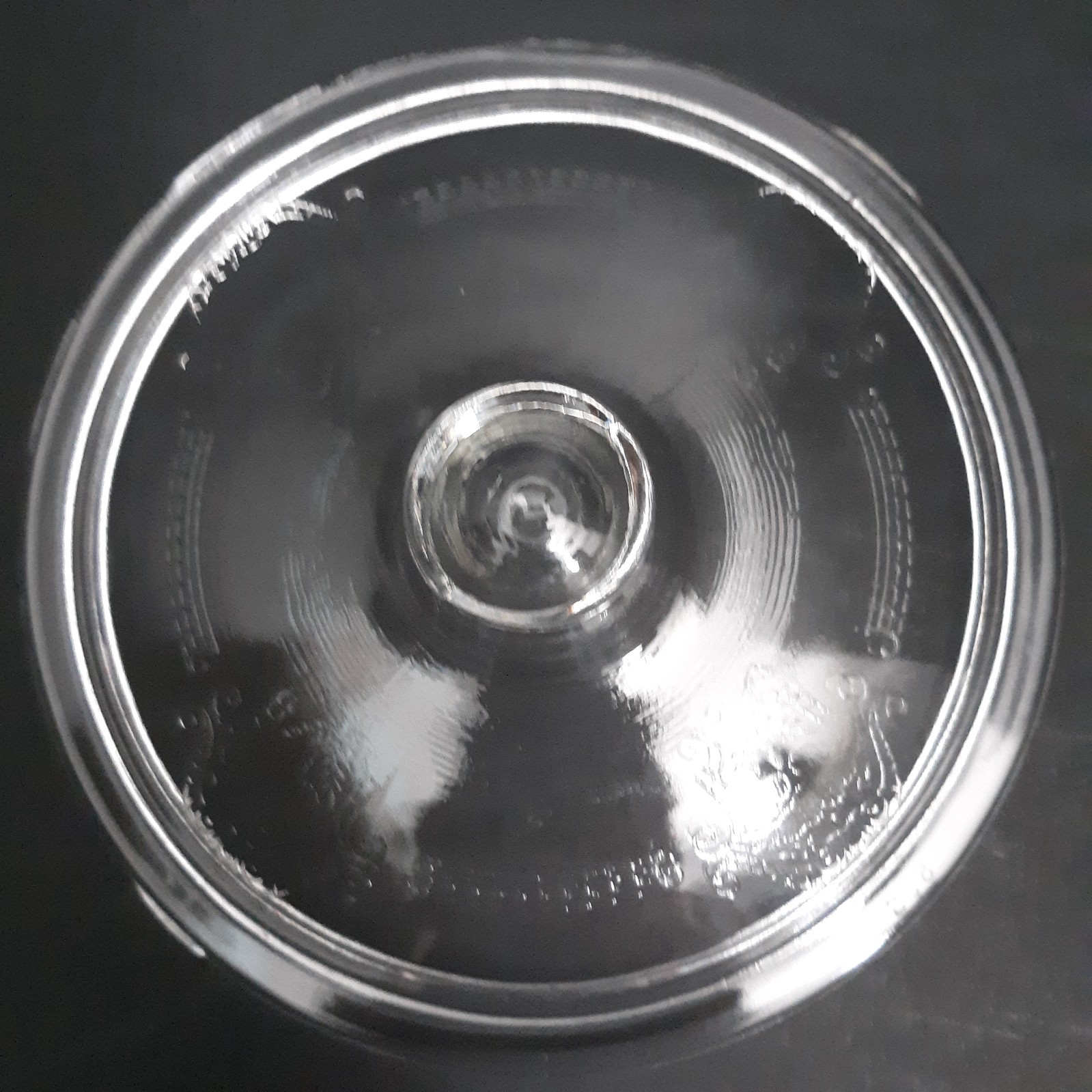 Glasbake McKee Embossed Glass Casserole Lid #208 Poppy Design 6 Glasbake McKee Embossed Glass Casserole Lid #208 Poppy Design 6