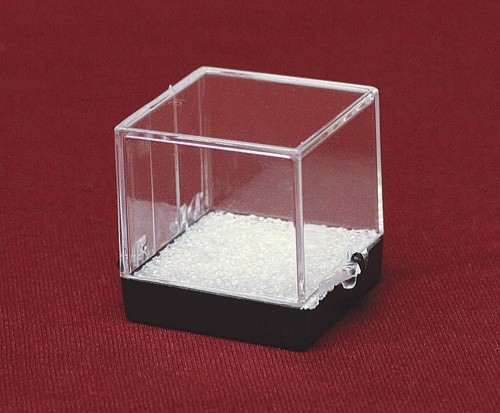 Clear Plastic Specimen Display Perky Boxes with Styrofoam Inserts, 6 pack Clear Plastic Specimen Display Perky Boxes with Styrofoam Inserts, 6 pack