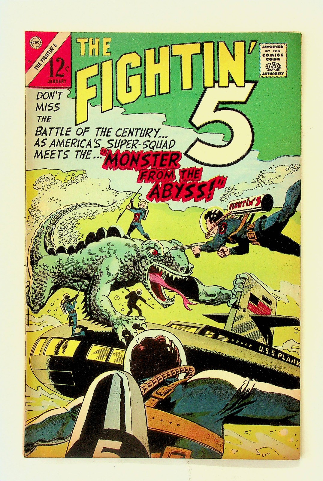 Fightin\' Five #41 (Jan 1967, Charlton) - Very Good-