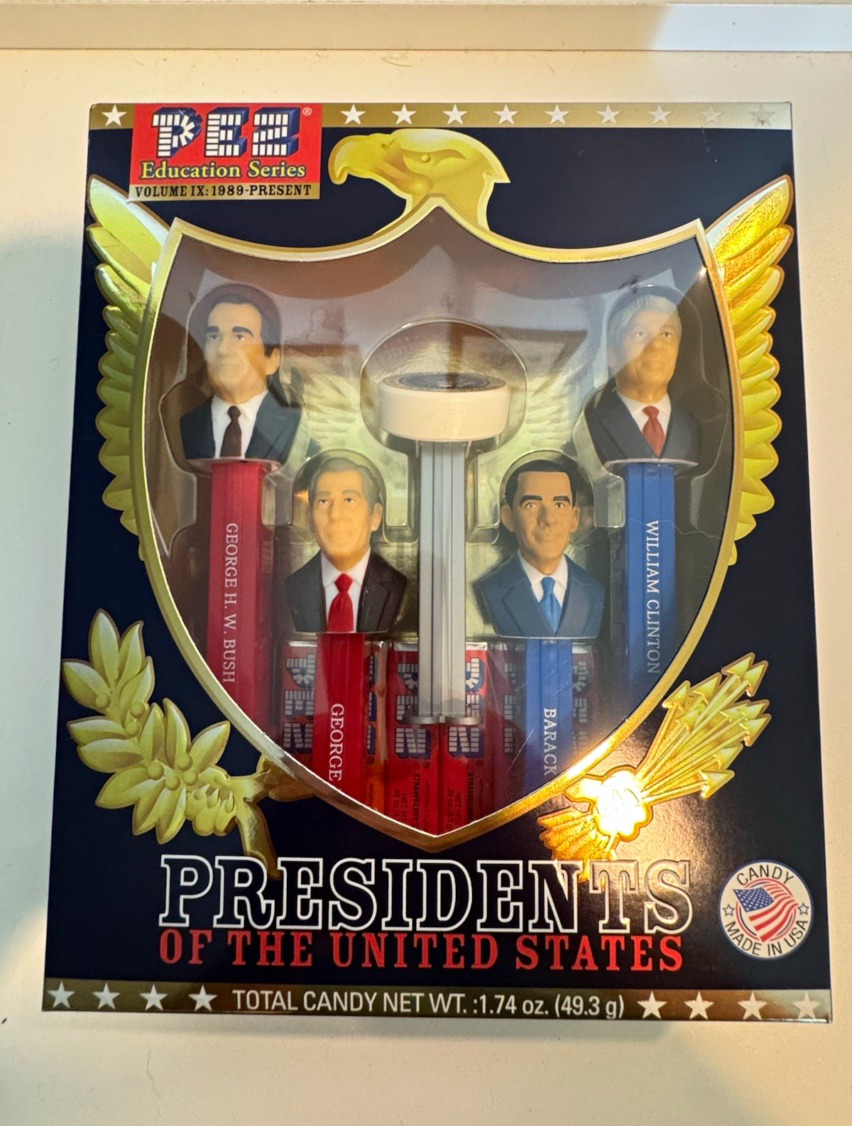 PEZ Education Series Presidents of the United States Vol IX 1989-Present Set