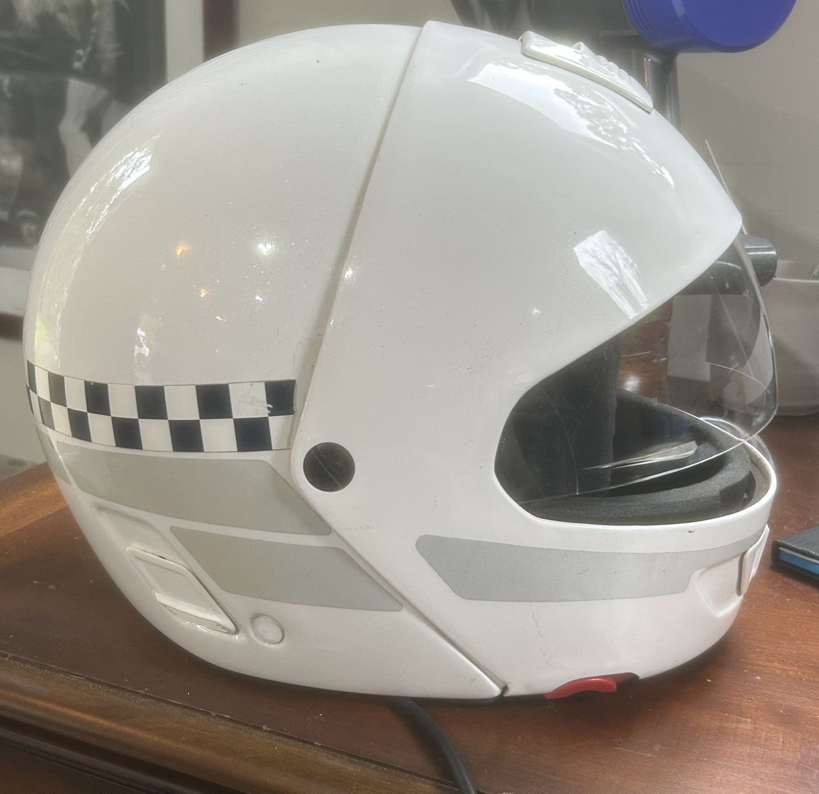 Vintage British Police Motorcycle Helmet Nolan Porsche Design Vintage British Police Motorcycle Helmet Nolan Porsche Design