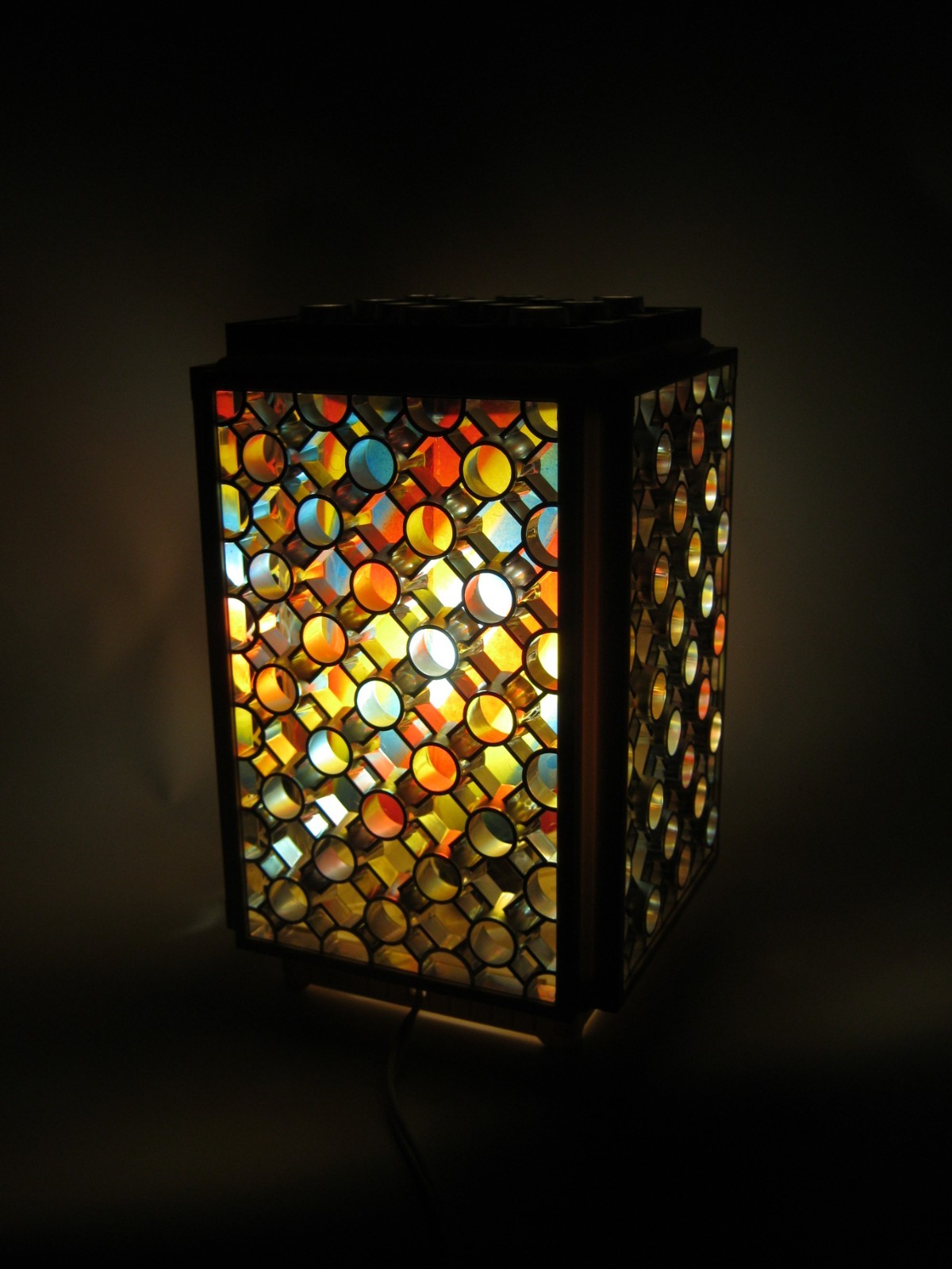 Vintage Soviet Desk Night Lamp USSR Retro Disco 1980s
