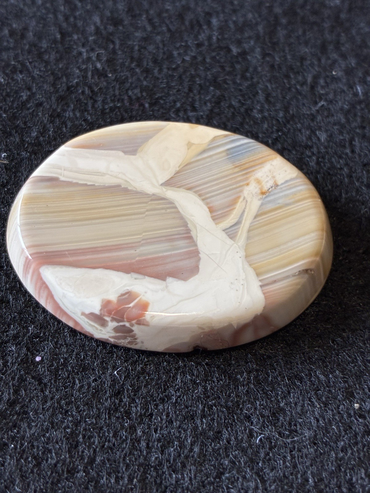 Willow Creek Jasper Oval Cabochon 42 X 32 mm