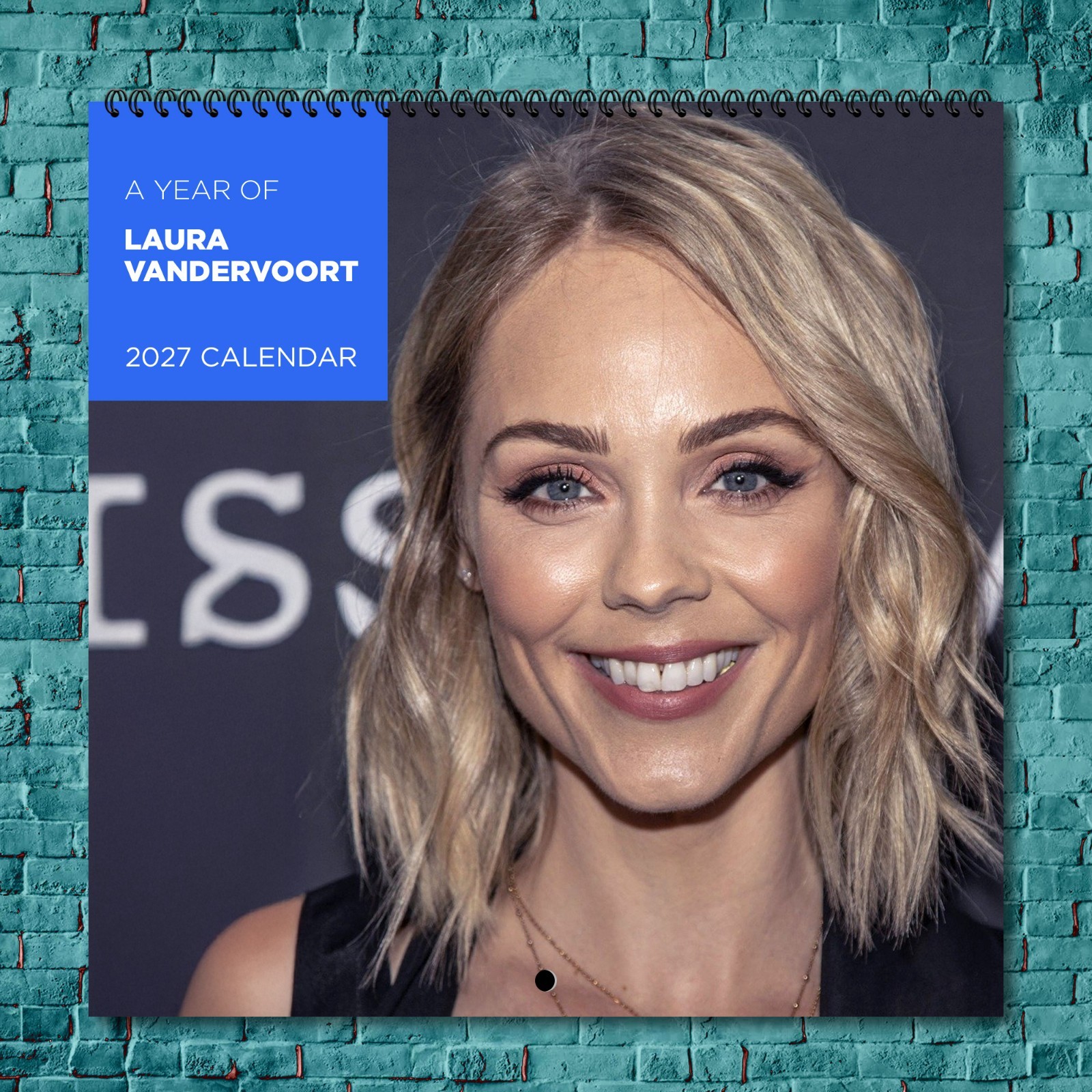 Laura Vandervoort 2027 Wall Calendar 12 Month Celebrity Photo Fan Collectible
