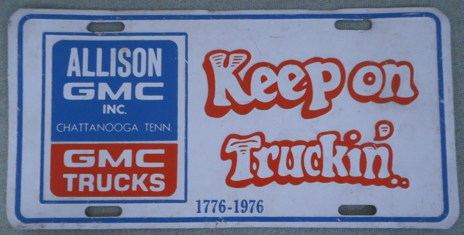 Vintage Allison GMC \
