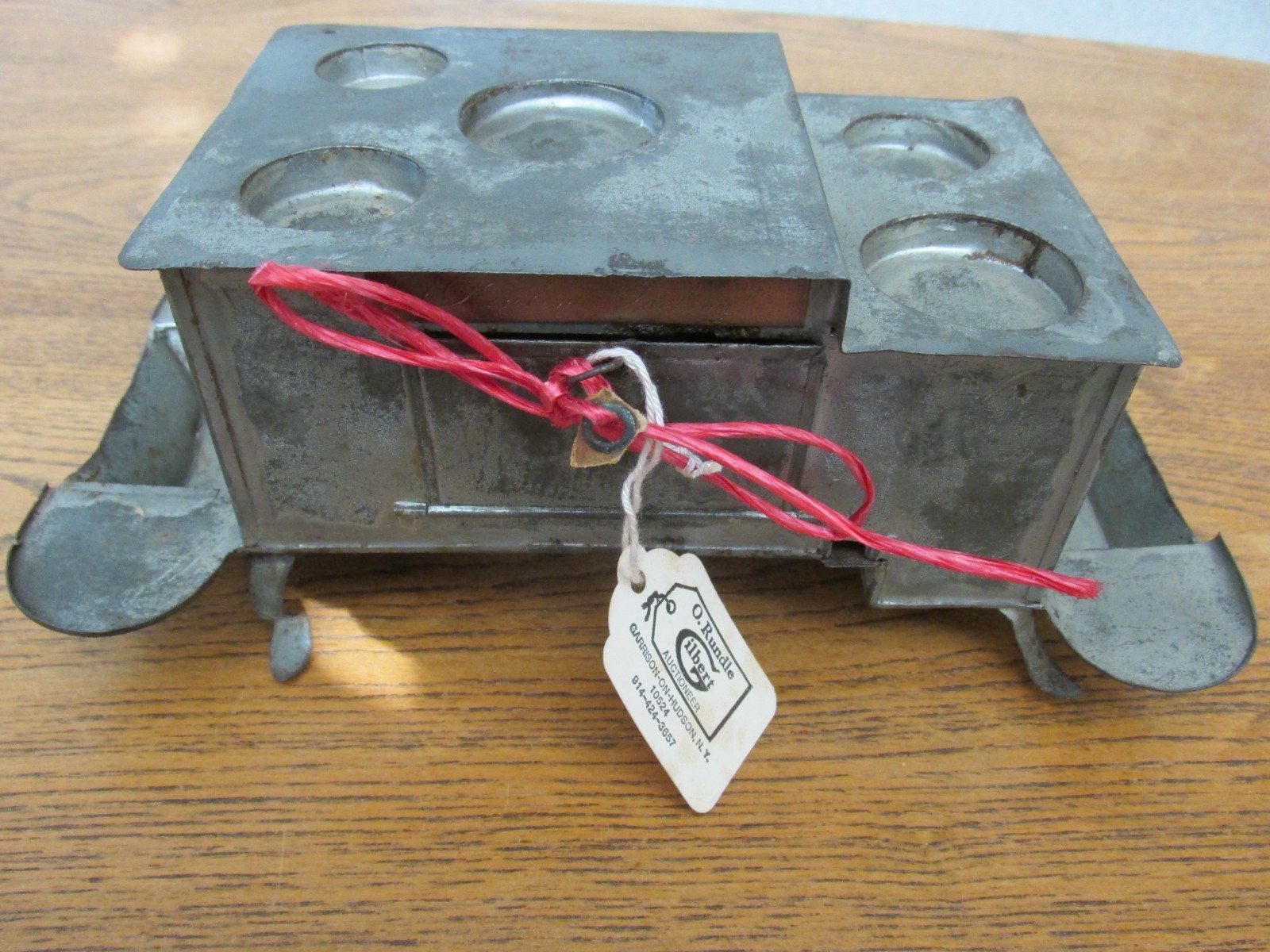 Rare 1840 Patent Model w USPTO - O. Rundle Gilbert Collection
