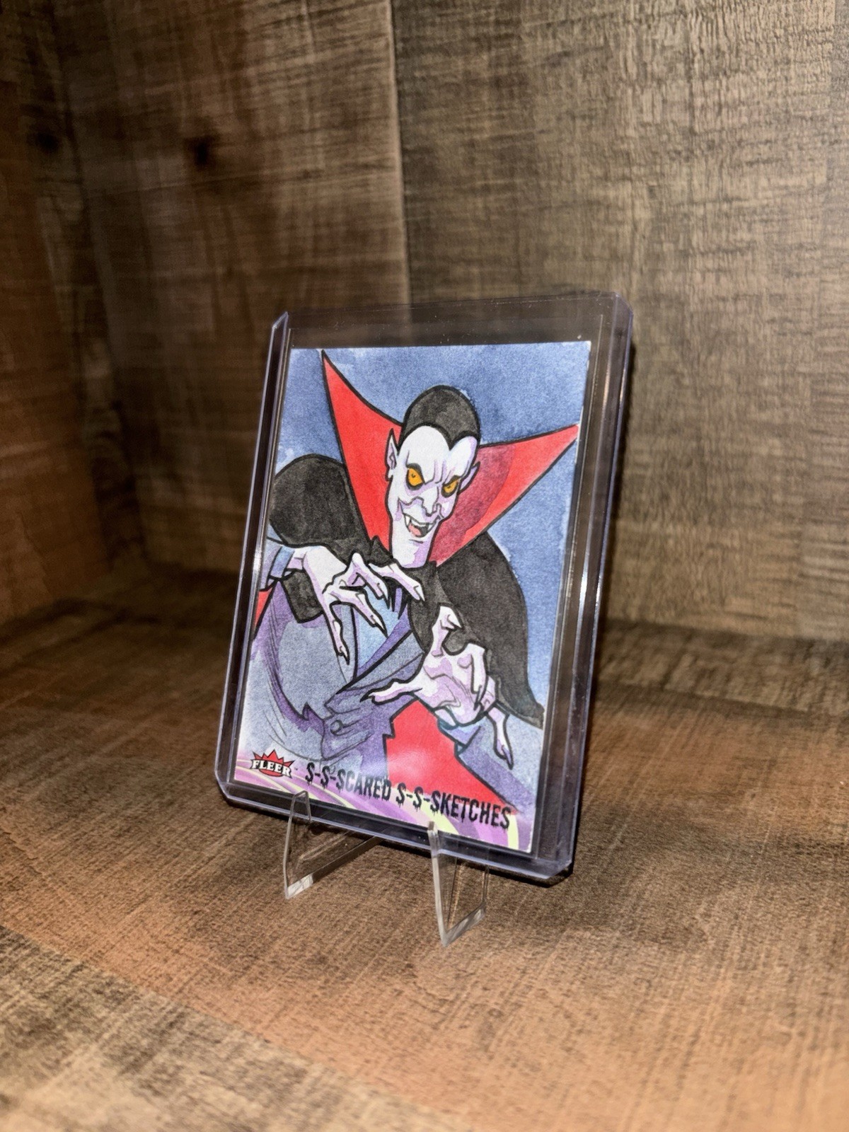 2024 Fleer Scooby Doo S-S-Scared S-S-Sketches Dracula (Alberto Albuquerque) 2024 Fleer Scooby Doo S-S-Scared S-S-Sketches Dracula (Alberto Albuquerque)