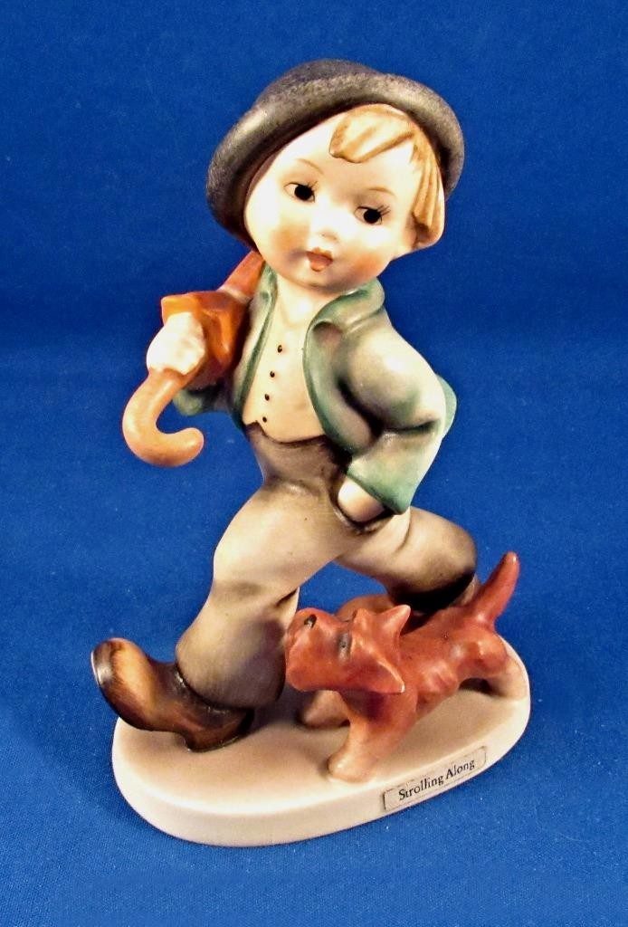 Vintage M J / M I Hummel STROLLING ALONG #5 GOEBEL® 5\