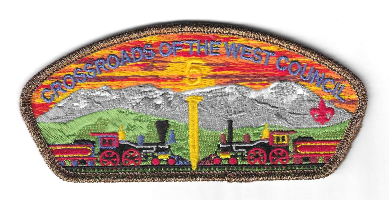 BSA CSP CROSSROADS OF THE WEST COUNCIL NEW 2025 5TH ANNIVERSARY ISSUE SA-75