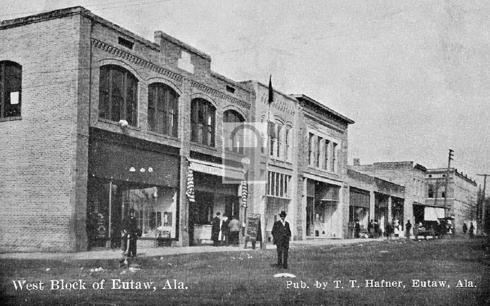 Street View Drug Store Eutaw Alabama AL - Reprint