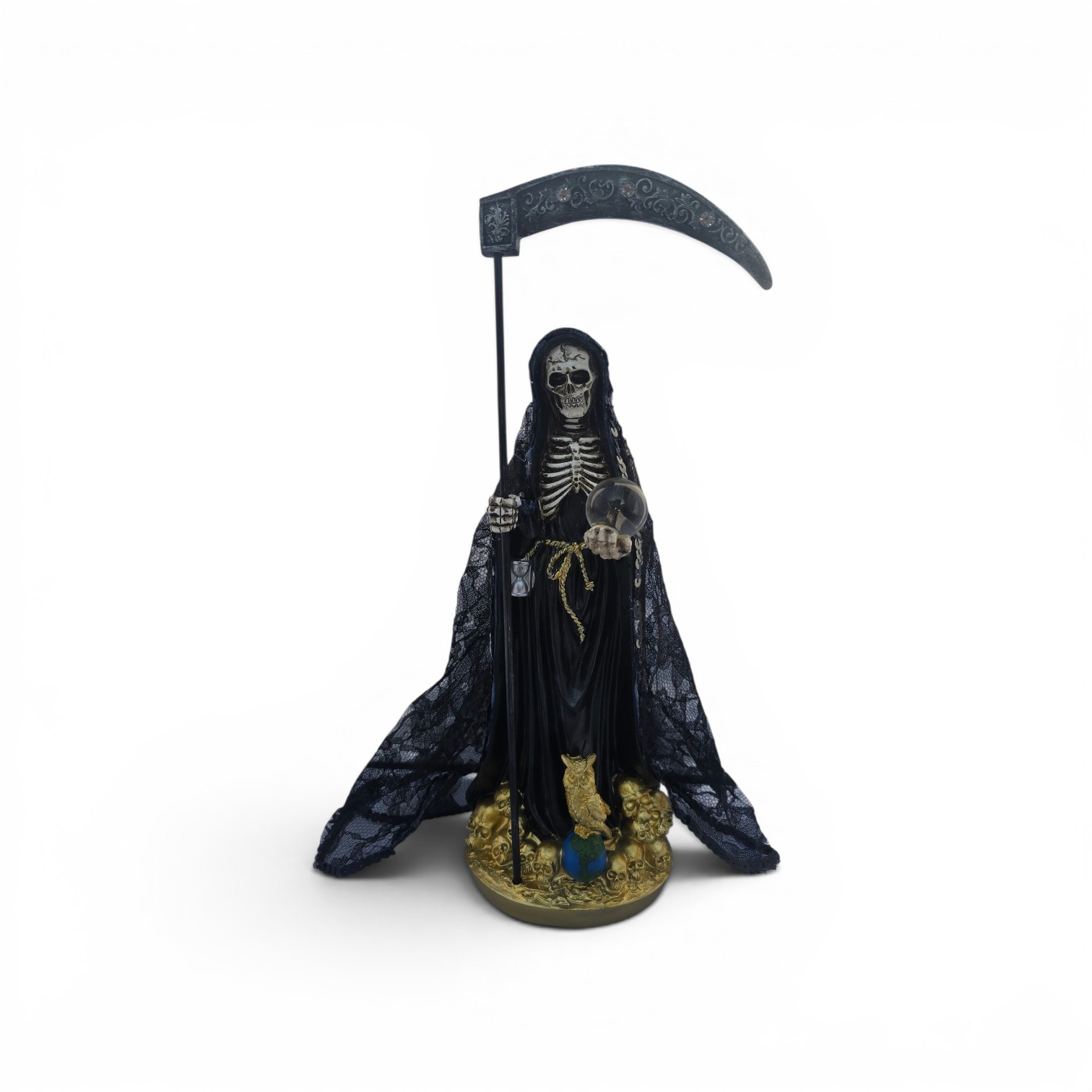 Santa Muerte Vestimenta Negra De Tela 14\ Santa Muerte Vestimenta Negra De Tela 14\