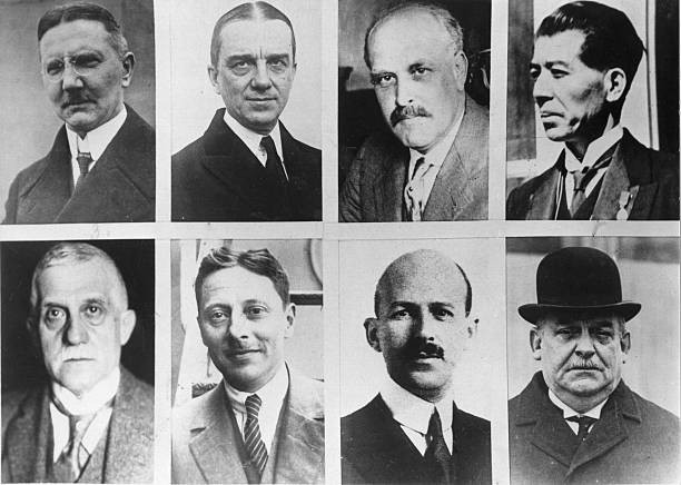 The members of the Expert Commission from left to right Macht Youn- Old Photo