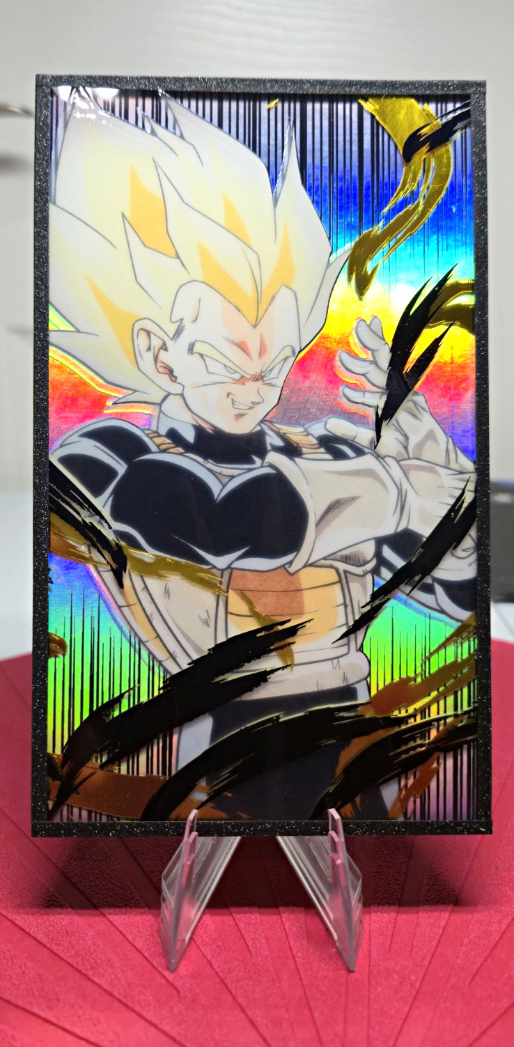 Dragon Ball Bandai Vegeta VP-01 Hologram Non-Sport Trading Card 2023 JP
