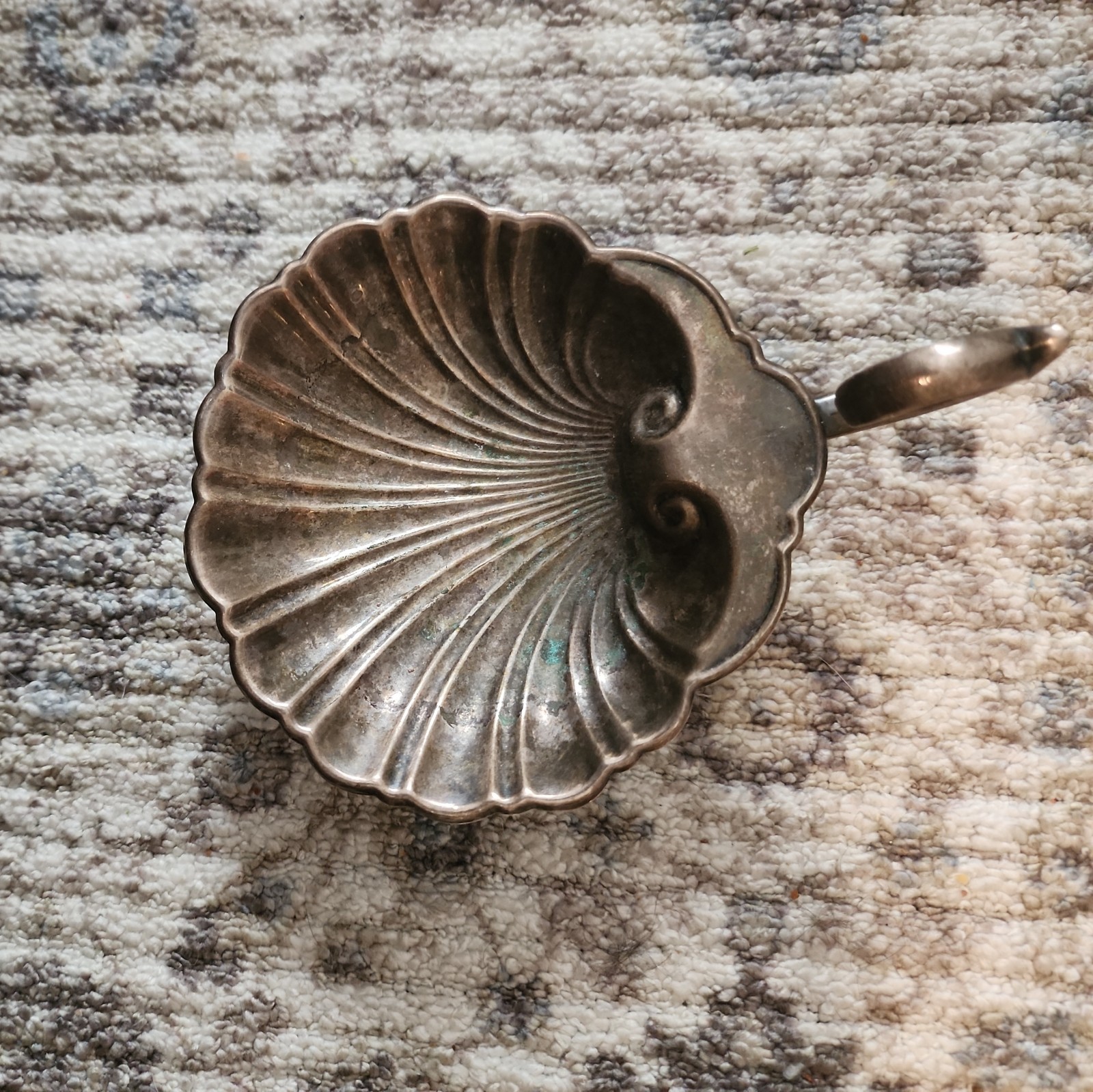 Silverplate Clam ShellServing Dish Bowl Vintage 6\